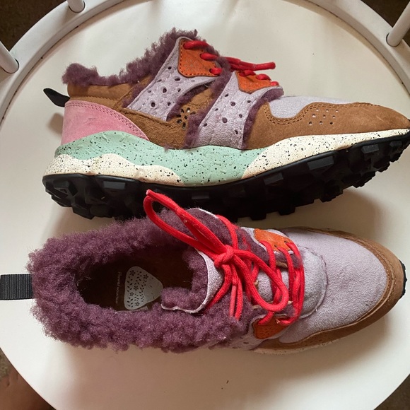 Flower mountain Sherpa sneakers - Picture 1 of 6